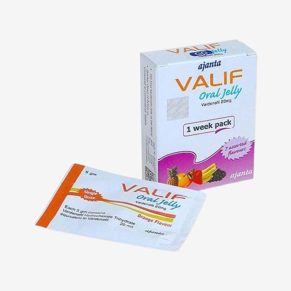 Ajanta Pharma Valif Oral Jelly 20mg (Vardenafil) - Image 2