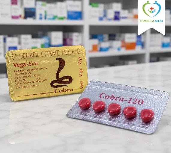 Vega Extra Cobra 120mg Tablets